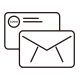 Full Colour Diamond Envelope (4"x9") - 500PCS